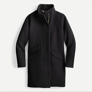Jcrew Wool Coat 0Petite - Like New Black